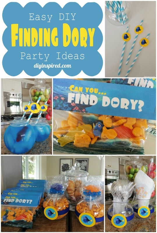 Finding Dory Party Ideas from DIY Inspired