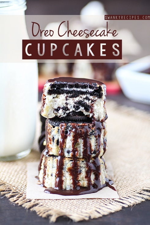 Oreo Cheesecake Cupcakes Recipes 