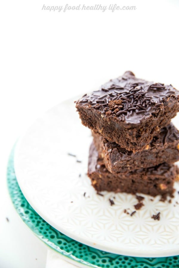 Protein-Packed Brownies by Happy Food Healthy Life