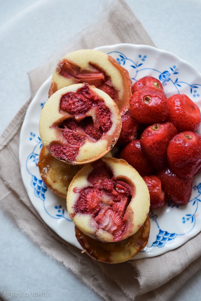 Strawberry Muffin Pancakes