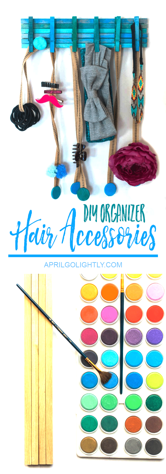 Hair-Accessories-DIY-Organizer