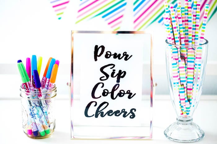 Coloring Party Ideas (1 of 1)
