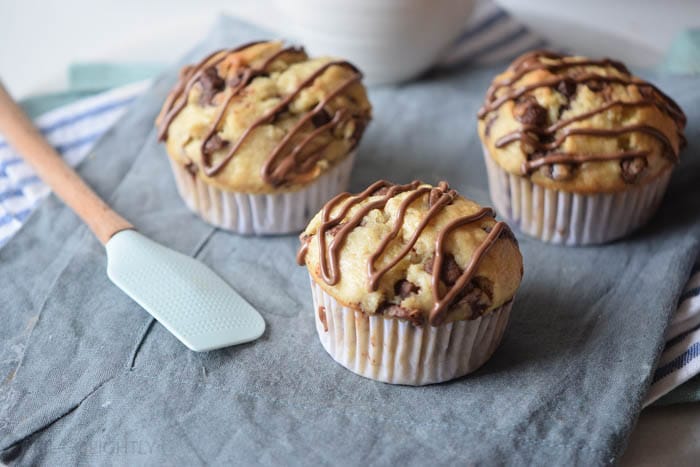 Chocolate Chip Banana Muffins Recipe