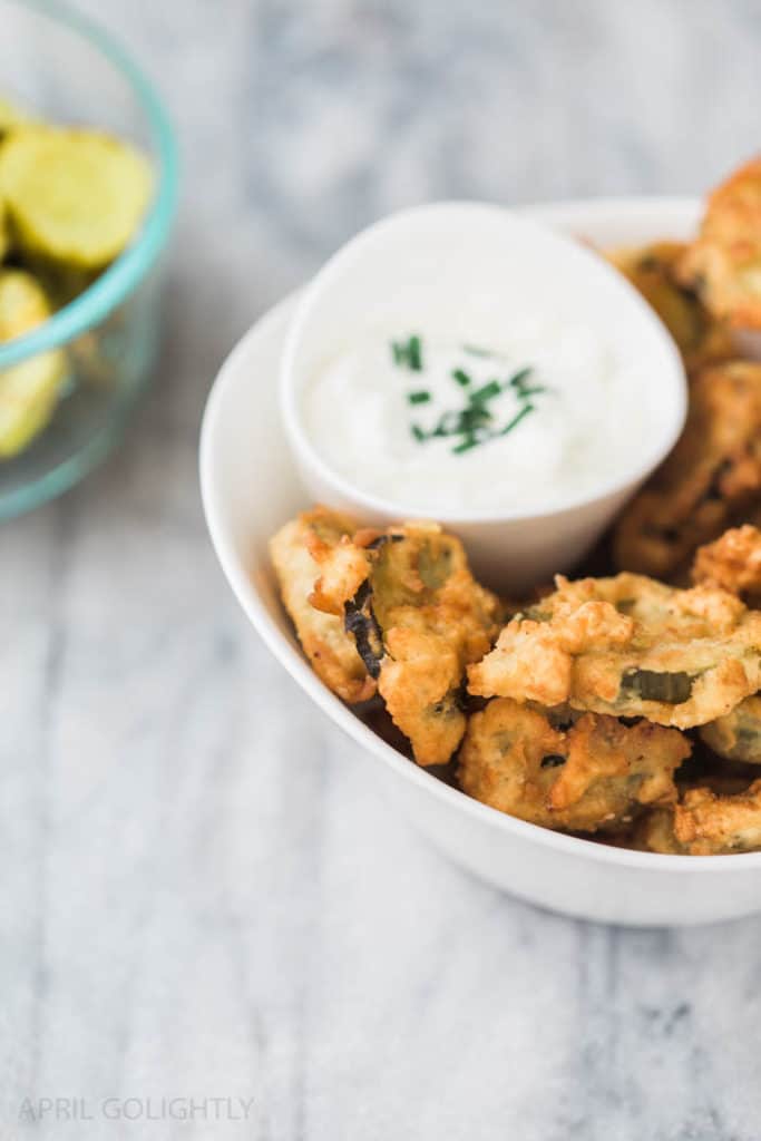 Crunchy and Sweet Deep Fried Pickles Recipe April Golightly