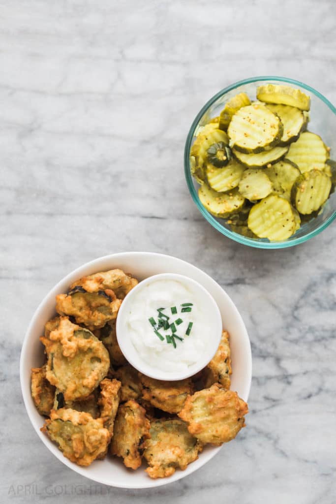 Crunchy and Sweet Deep Fried Pickles Recipe April Golightly