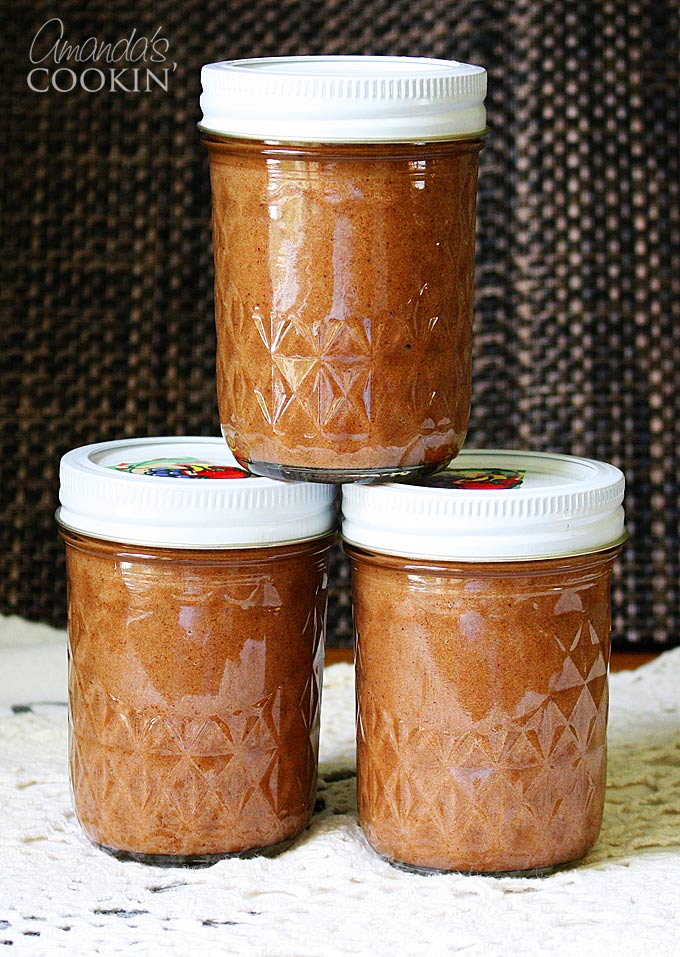 Apple Butter Recipe made with the crockpot or slow cooker 