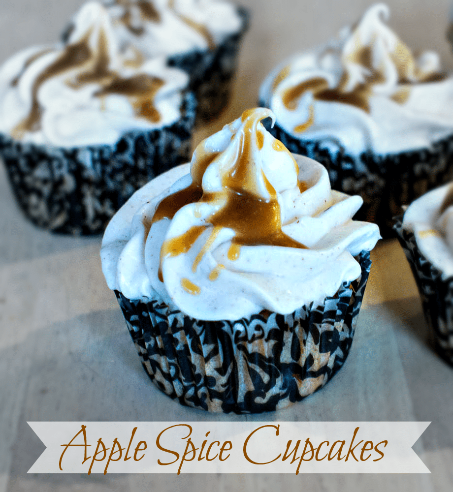 apple-spice-caramel-cupcakes