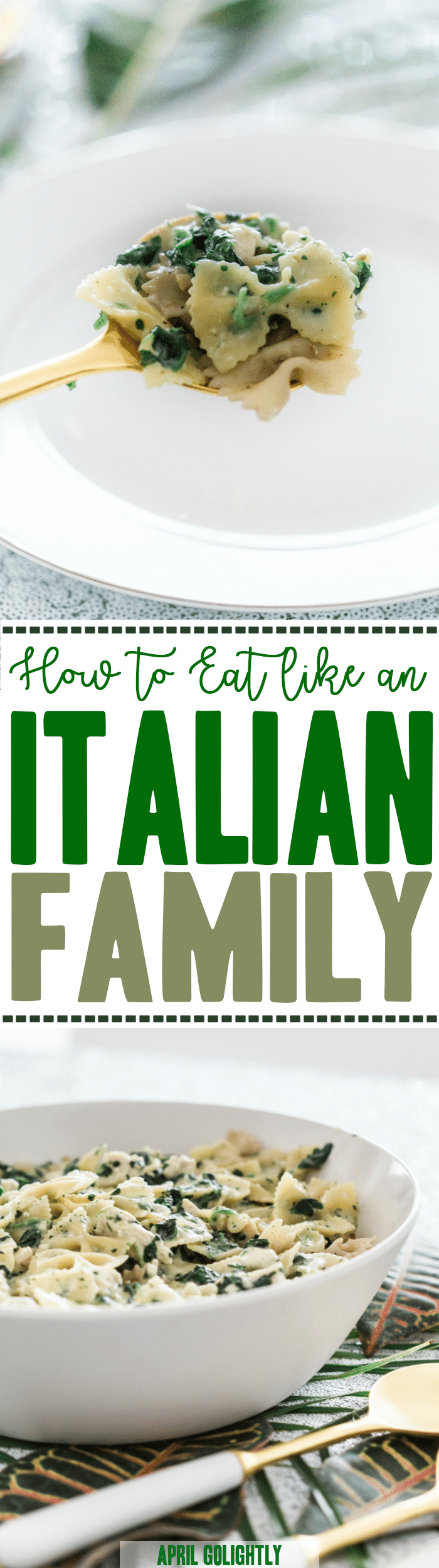 How to Eat Like an Italian Family - family dinner around the dinner table every week for Sunday Pasta. This shows you how to bring Mangia to your home! 
