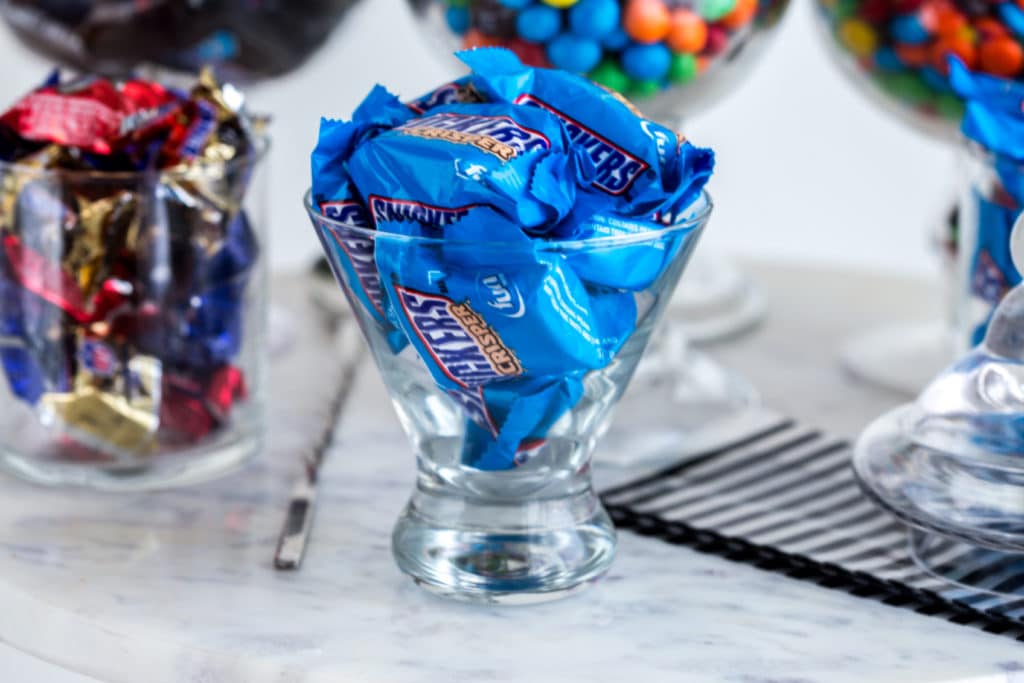 Football Party Candy Table April Golightly