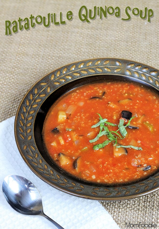 Ratatouille Quinoa Soup