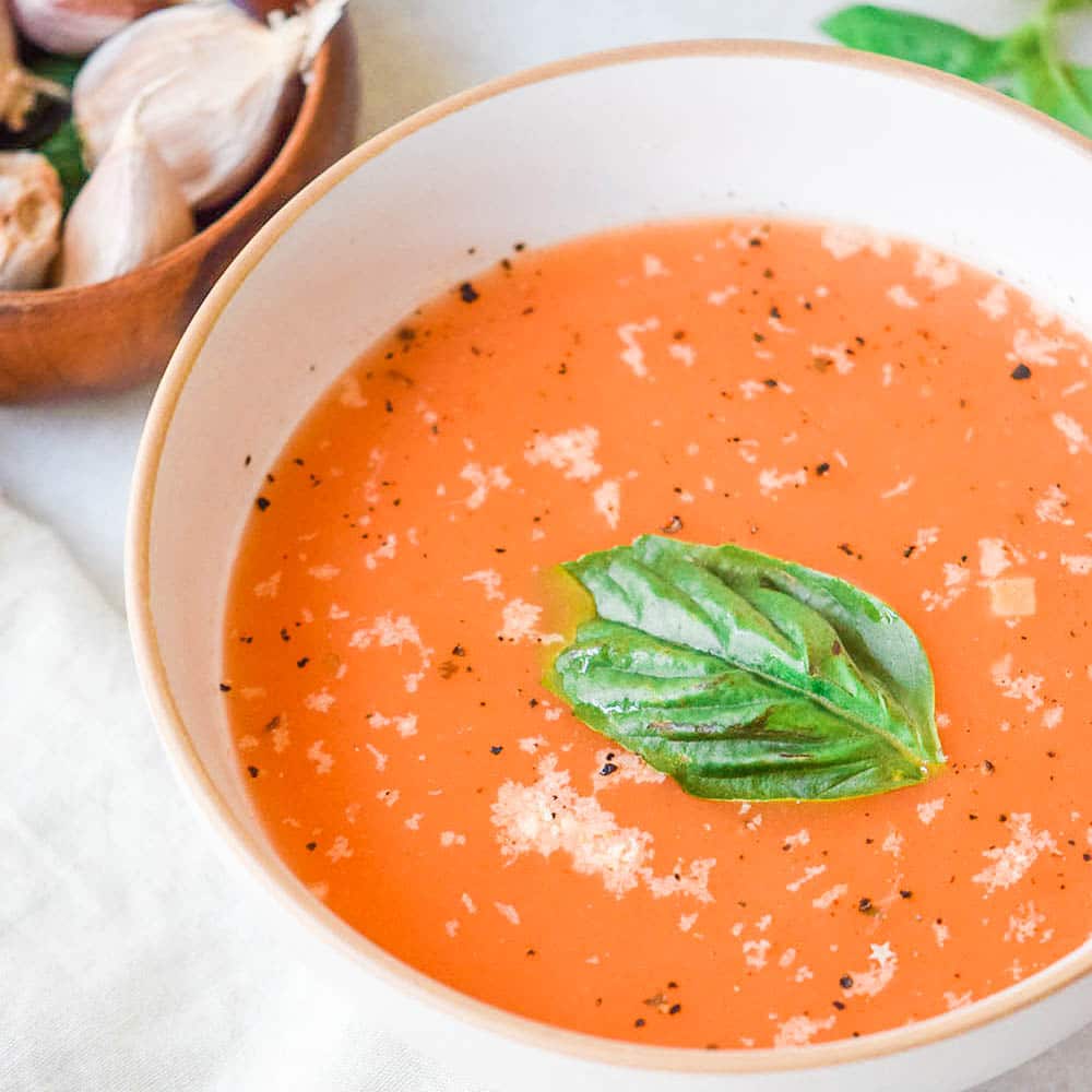 Classic Tuscan Tomato Soup Recipe - Completely Homemade