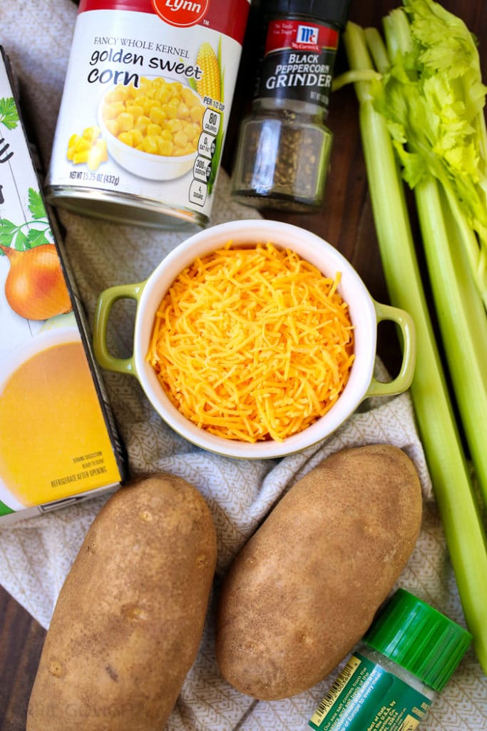 Easy slow cooker potato soup recipe april golightly