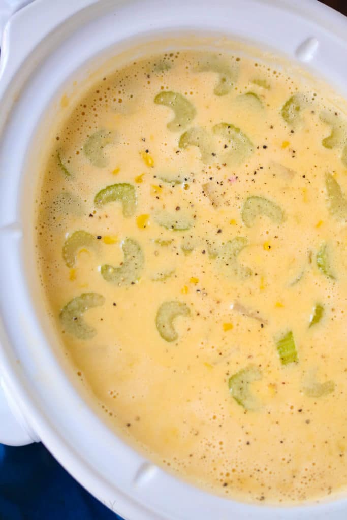 Easy Slow Cooker Potato Soup Recipe April Golightly