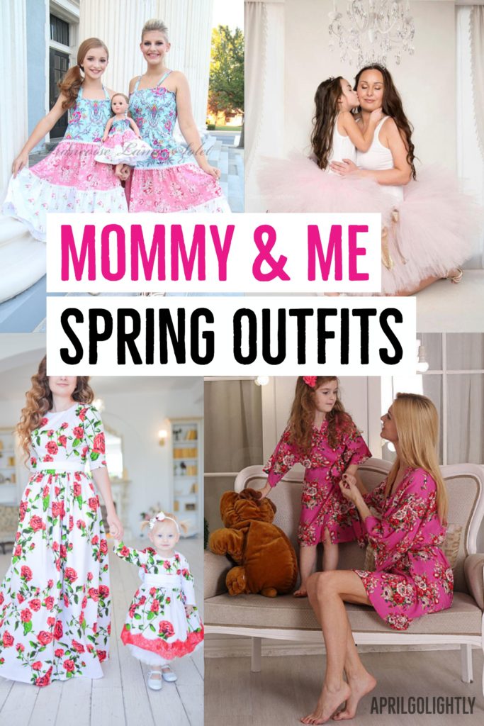 MOMMY and me matching outfits for spring and Easter