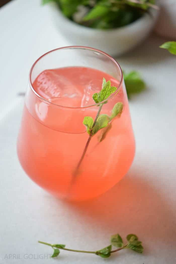 Watermelon Cocktail or Mocktail Drink Recipe