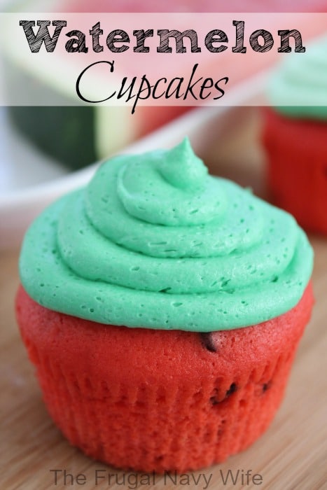 Watermelon-Cupcakes
