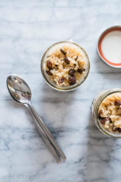 Deliciously Wholesome Instant Pot Rice Pudding April Golightly 2551