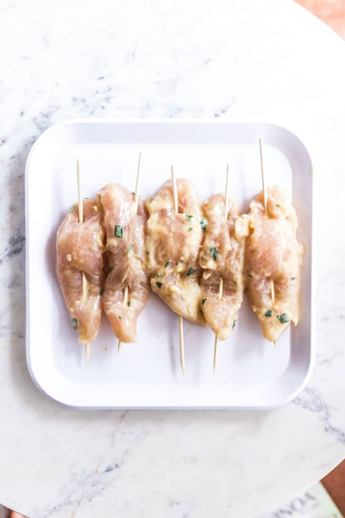 Grilled Honey Mustard Chicken Skewers April Golightly