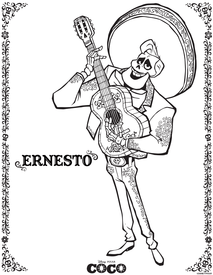 Ernesto de la Cruz Printable 