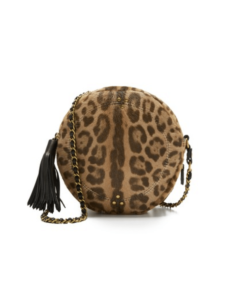 Round Leopard Bag 