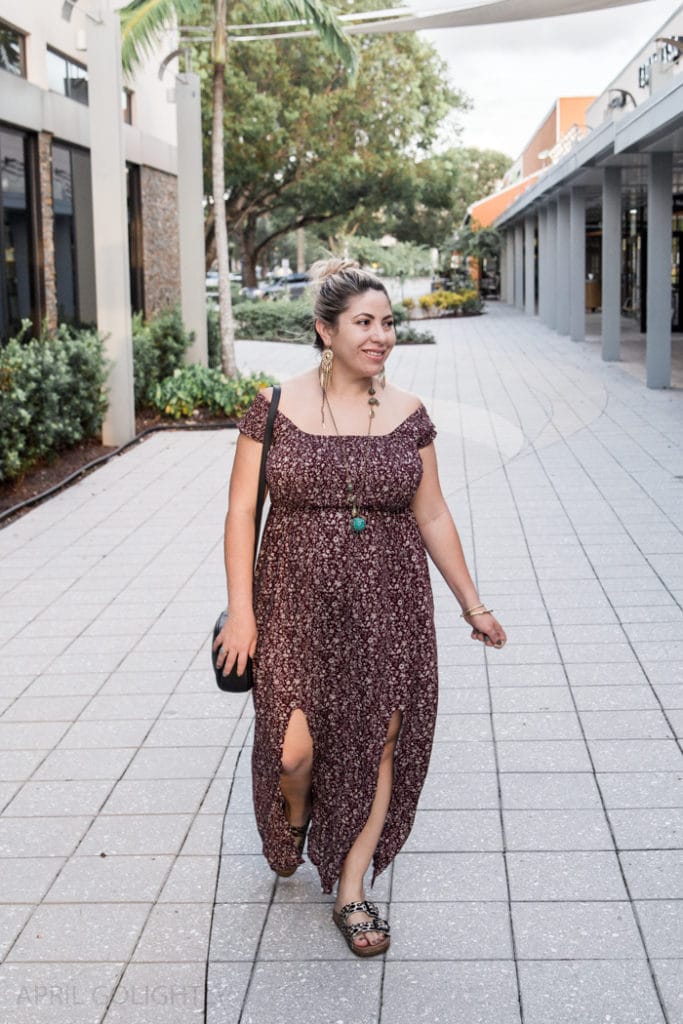 How to Wear a Maxi Dress if you are Short - April Golightly