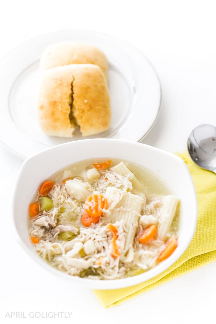 Instant Pot Pressure Cooker Whole Chicken Soup 
