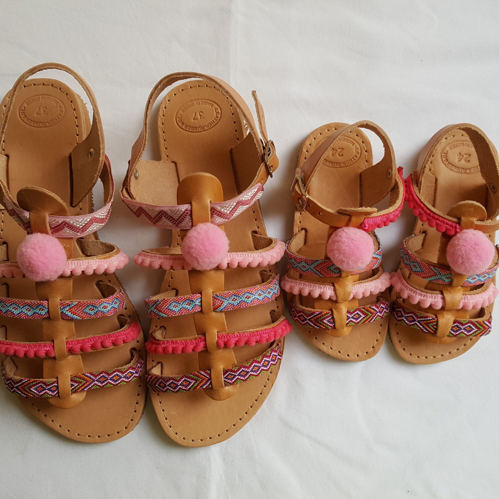Mommy and me sandals