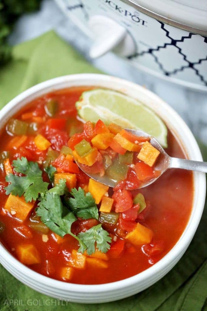 Slow Cooker Chili Soup 