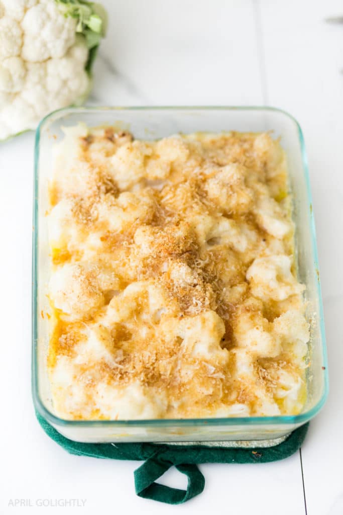 Julia Child Cauliflower Au Gratin April Golightly