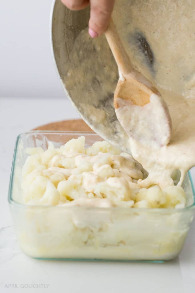 Julia Child Cauliflower Au Gratin April Golightly