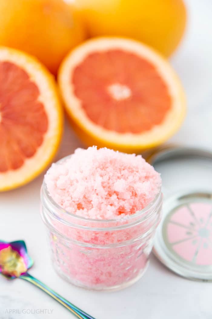 Homemade Sugar Body Scrub Recipe April Golightly