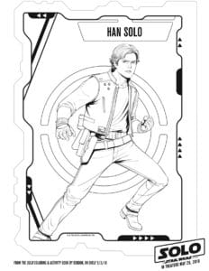 SOLO: A Star Wars Story - Coloring Sheets Free Printables - April Golightly