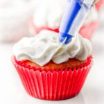 Strawberry Cupcake Wave Frosting