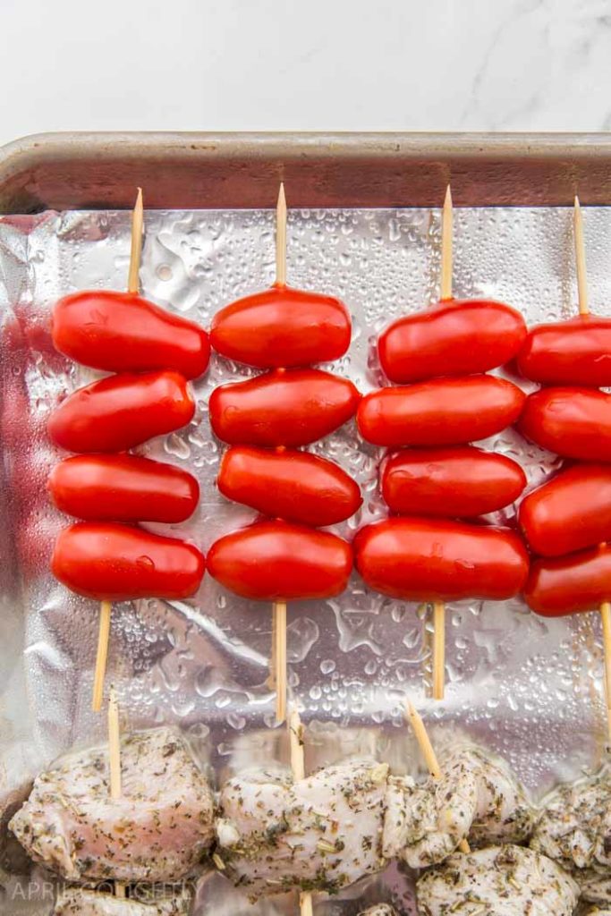 Chicken Kabobs in the Oven with Homemade Tzatziki Sauce McCall Sturhe