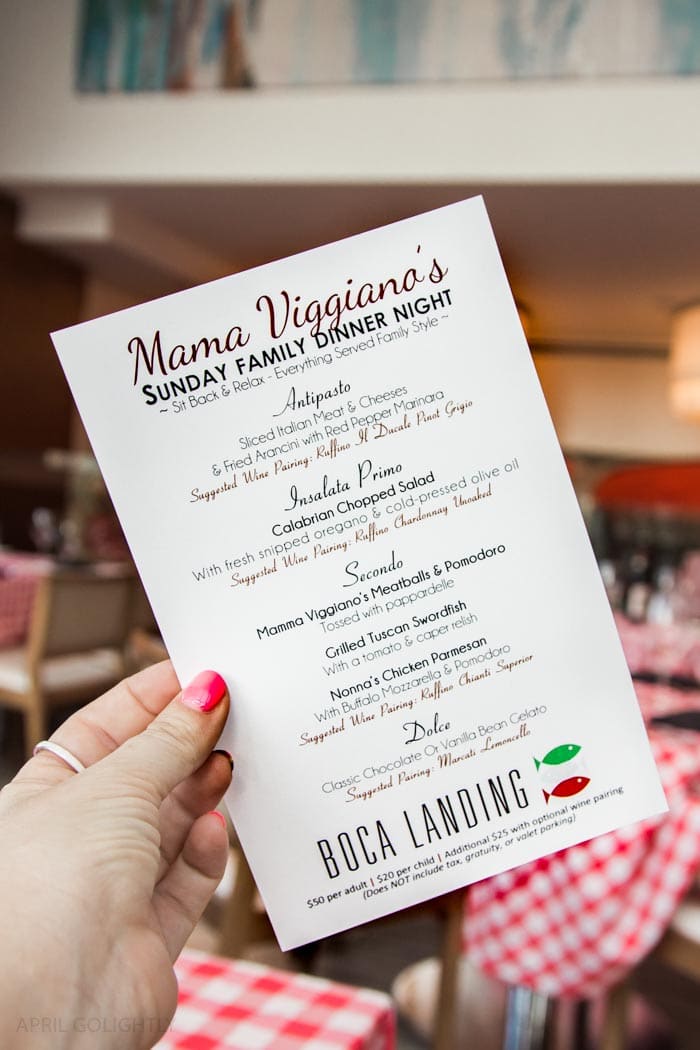 ‘Momma Viggianos Sunday Dinner’ Italian style
