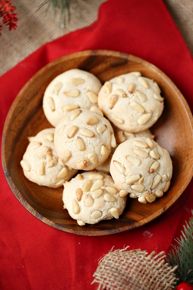 Pine nut cookies recipe 