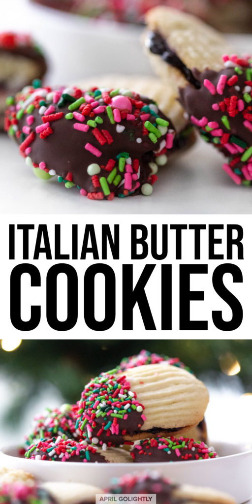 Italian Butter Cookies with Jelly Filling April GoLightly