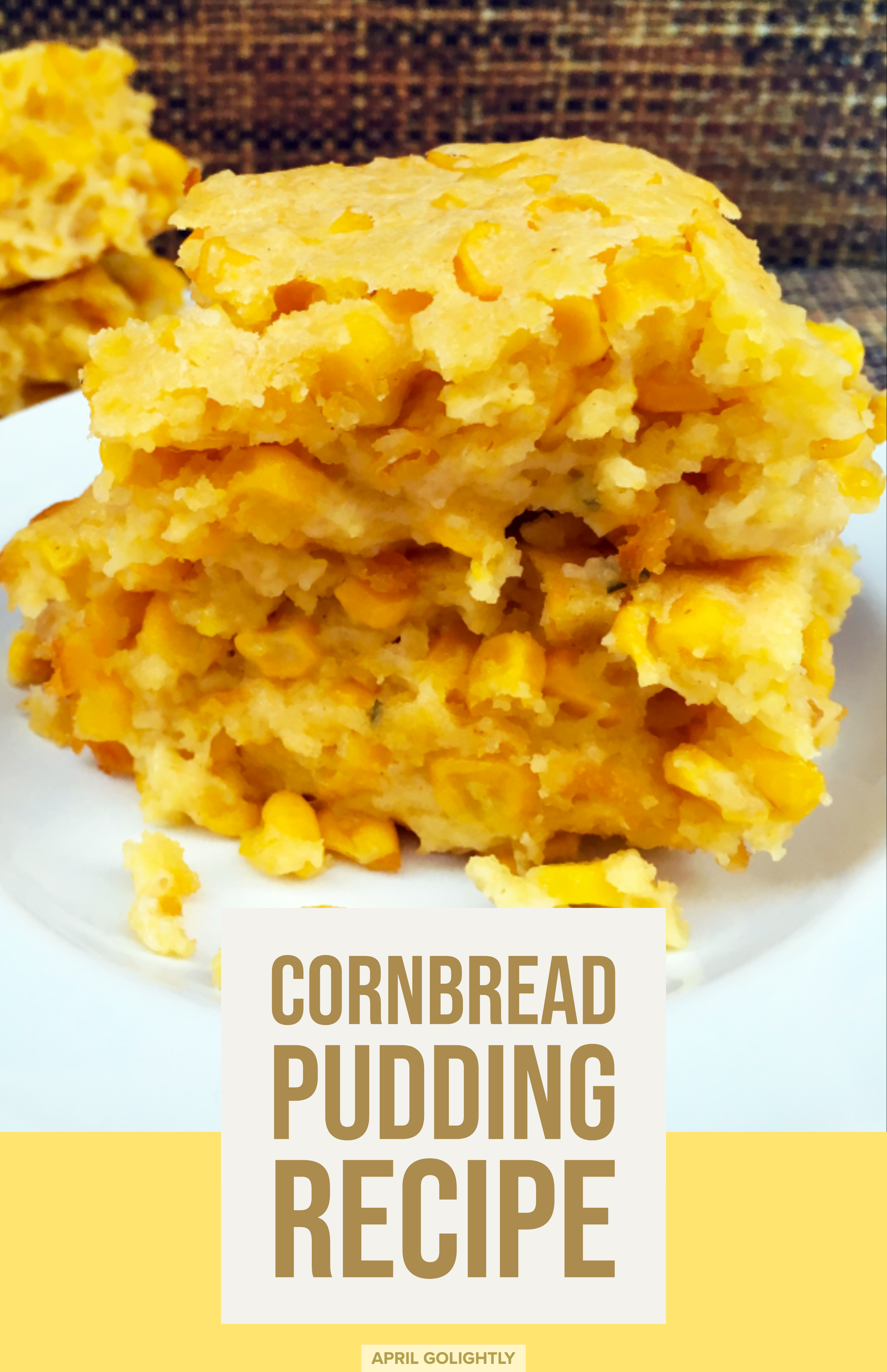 Easy Cornbread Pudding - Side Dish With Southern Flair