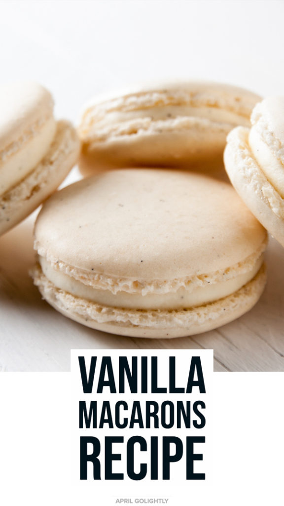Vanilla Macarons Recipe 