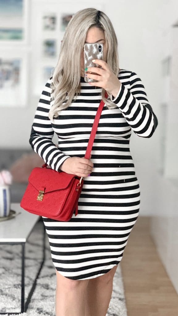 20 Red Bag Outfit Ideas - April Golightly