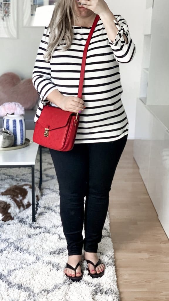 20 Red Bag Outfit Ideas - April Golightly