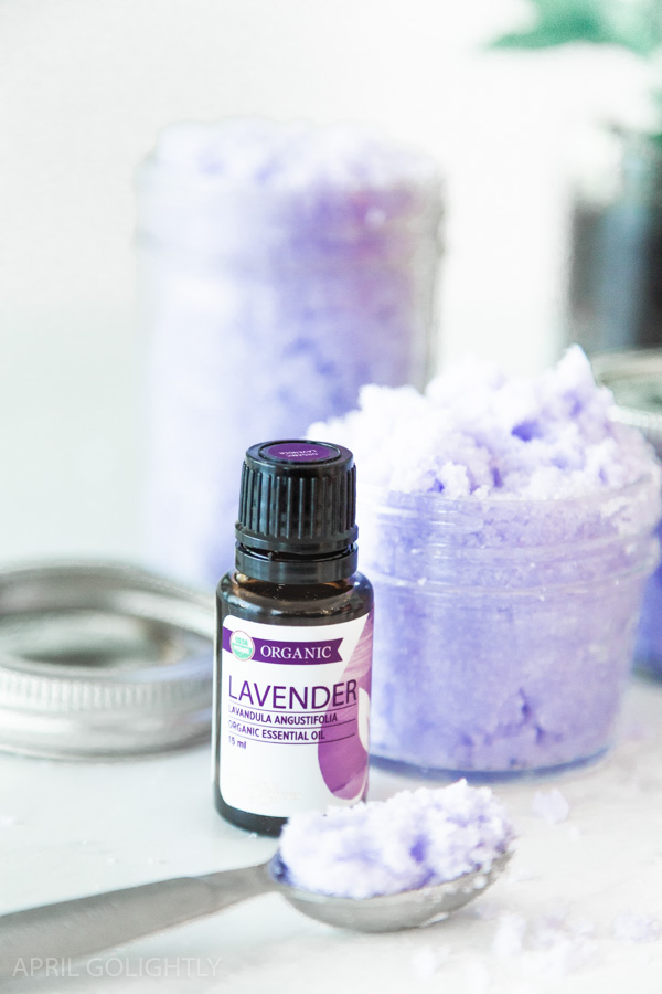 Effortless Lavender Sugar Scrub Recipe April Golightly