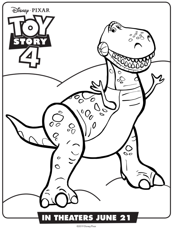 toy story 4 dinosaur