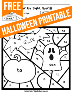 FREE Halloween Coloring Pages - April Golightly