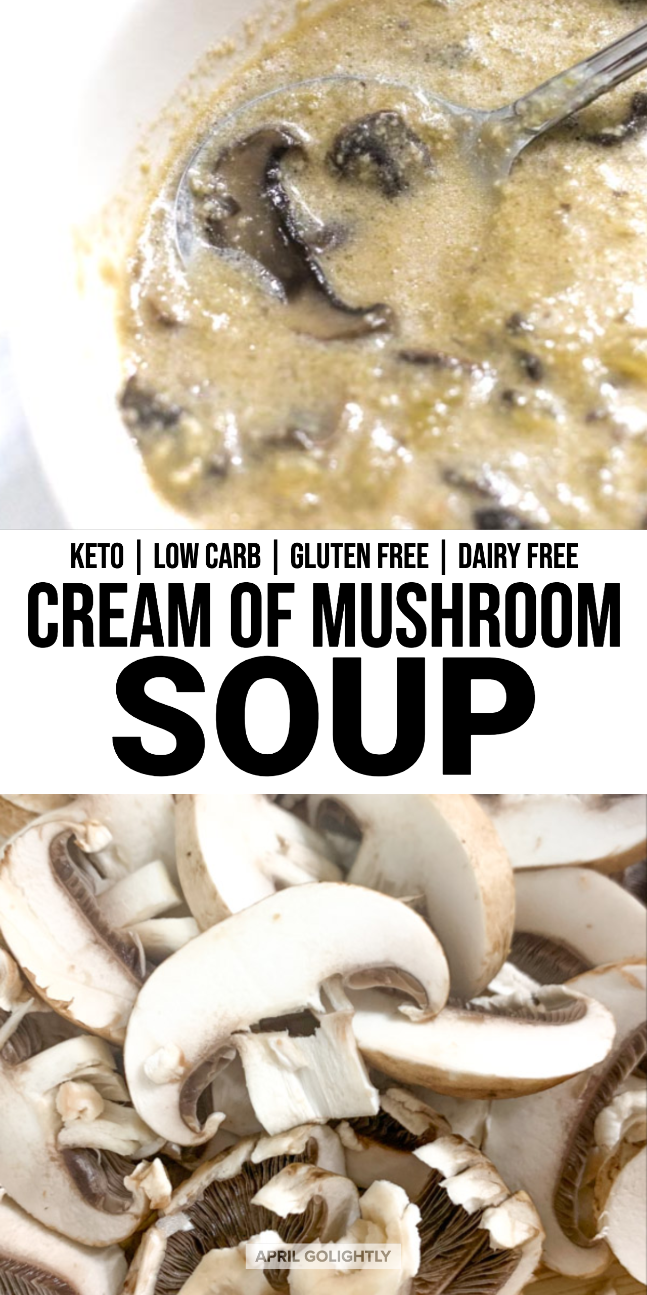 Low Carb Cream of Mushroom Soup 