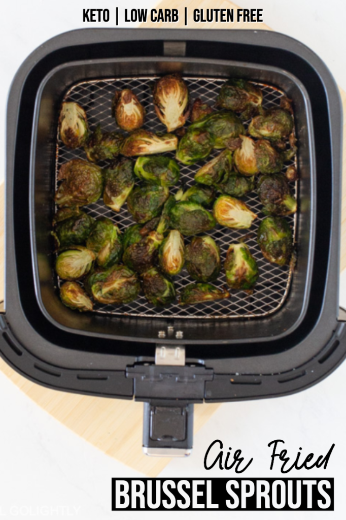 Air Fryer Brussel Sprouts Recipe April Golightly