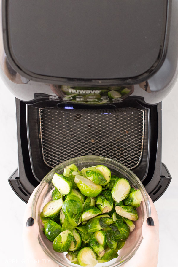 Air fryer Brussel Sprouts 