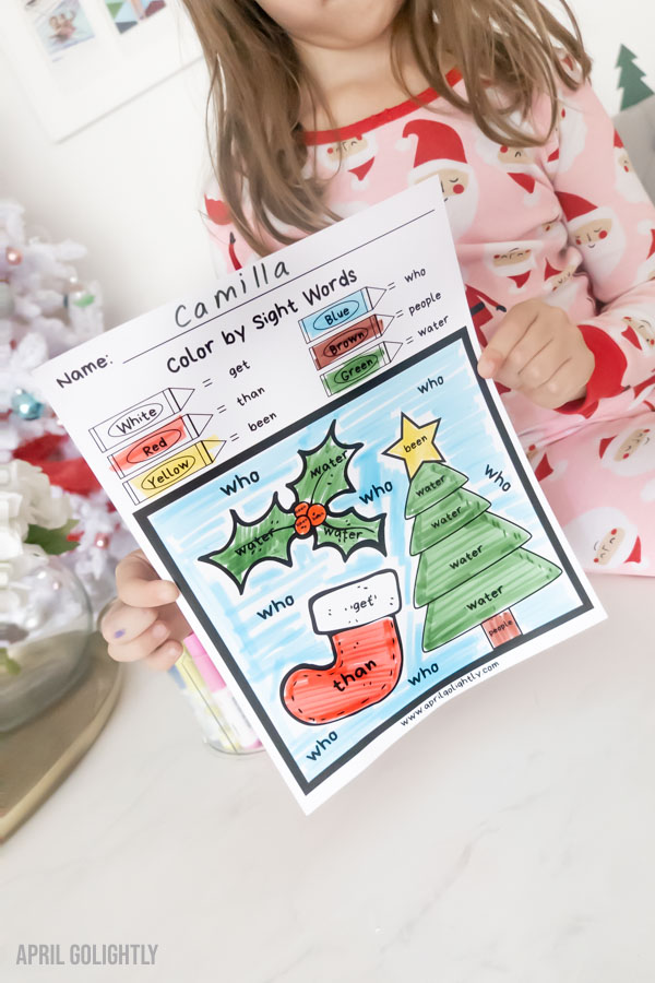 Christmas Tree Coloring Page Printable