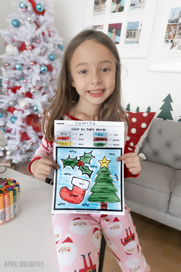 Free Christmas Tree Coloring Page Printable