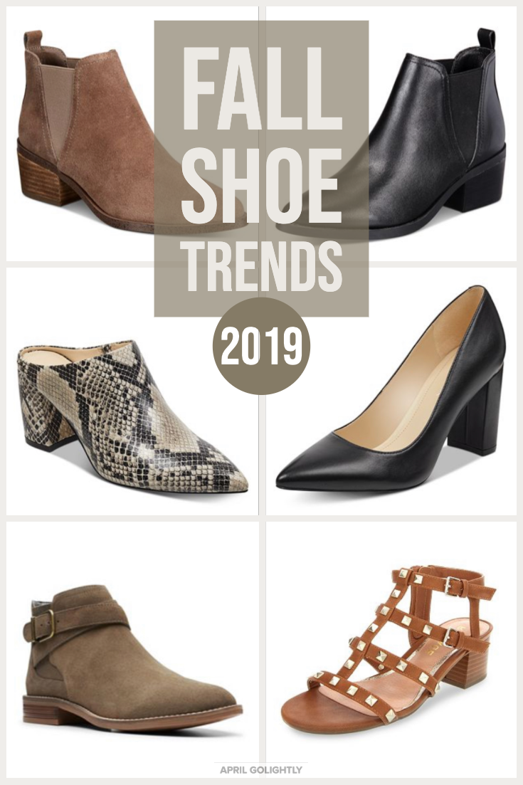 Fall Shoe Trends